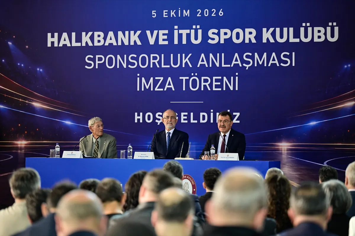 İTÜ Spor Kulübü ile Halkbank arasında sponsorluk anlaşması imzalandı İTÜ Spor Kulübü ile Halkbank arasında sponsorluk anlaşması imzalandı