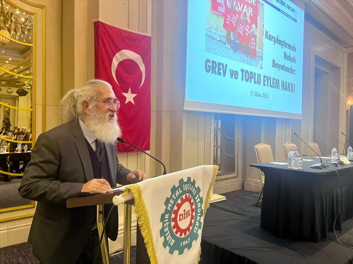 Karşılaştırmalı Hukuk Boyutunda Grev ve Toplu Eylem Hakkı Toplantısı İstanbul’da düzenlendi Karşılaştırmalı Hukuk Boyutunda Grev ve Toplu Eylem Hakkı Toplantısı İstanbul’da düzenlendi