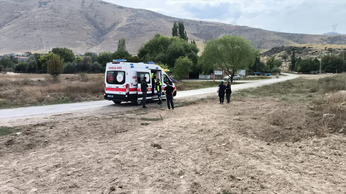 Kayseri’de dereye devrilen hafif ticari aracın sürücüsü yaralandı