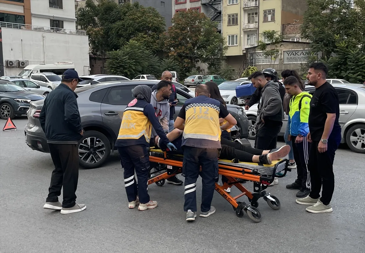 Kayseri’de iki ayrı trafik kazasında 2 kişi yaralandı