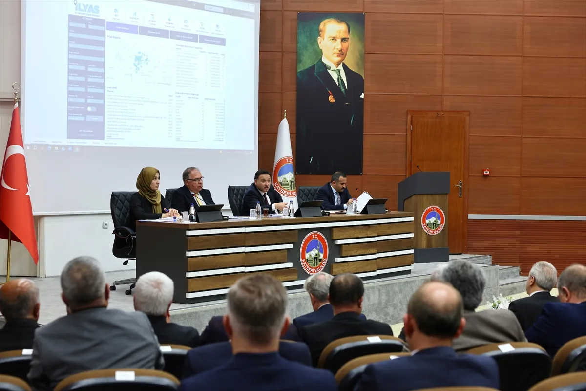 Kayseri’de İl Koordinasyon Kurulu toplandı Kayseri’de İl Koordinasyon Kurulu toplandı