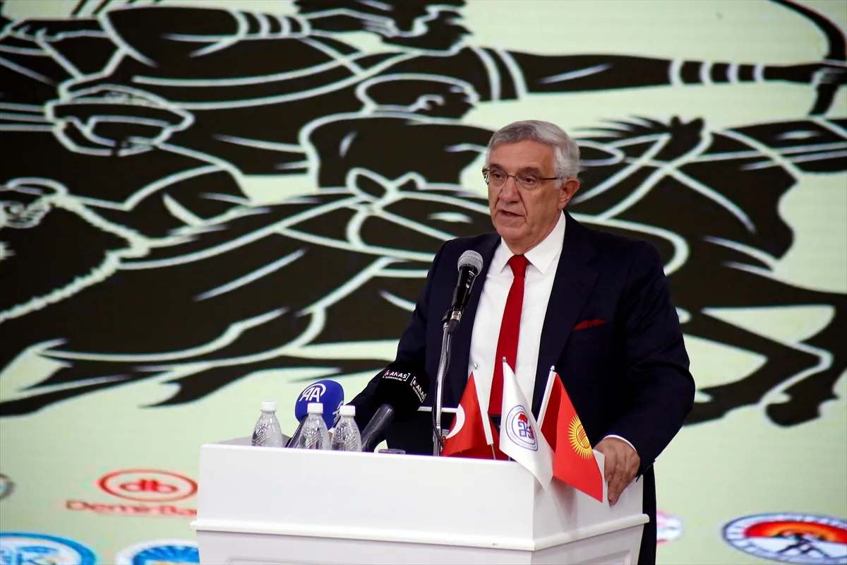 Kırgızistan’da 14. Uluslararası Türk Halkları Geleneksel Spor Oyunları Sempozyumu düzenleniyor Kırgızistan’da 14. Uluslararası Türk Halkları Geleneksel Spor Oyunları Sempozyumu düzenleniyor
