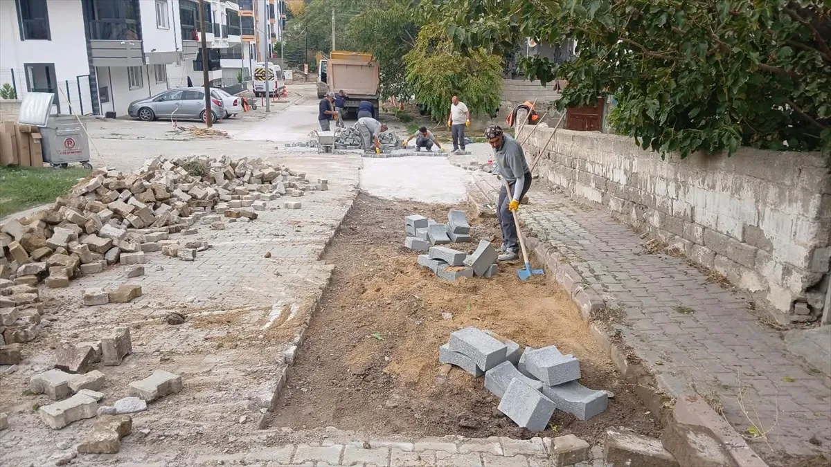 Kırıkkale’de üstyapı çalışmaları devam ediyor