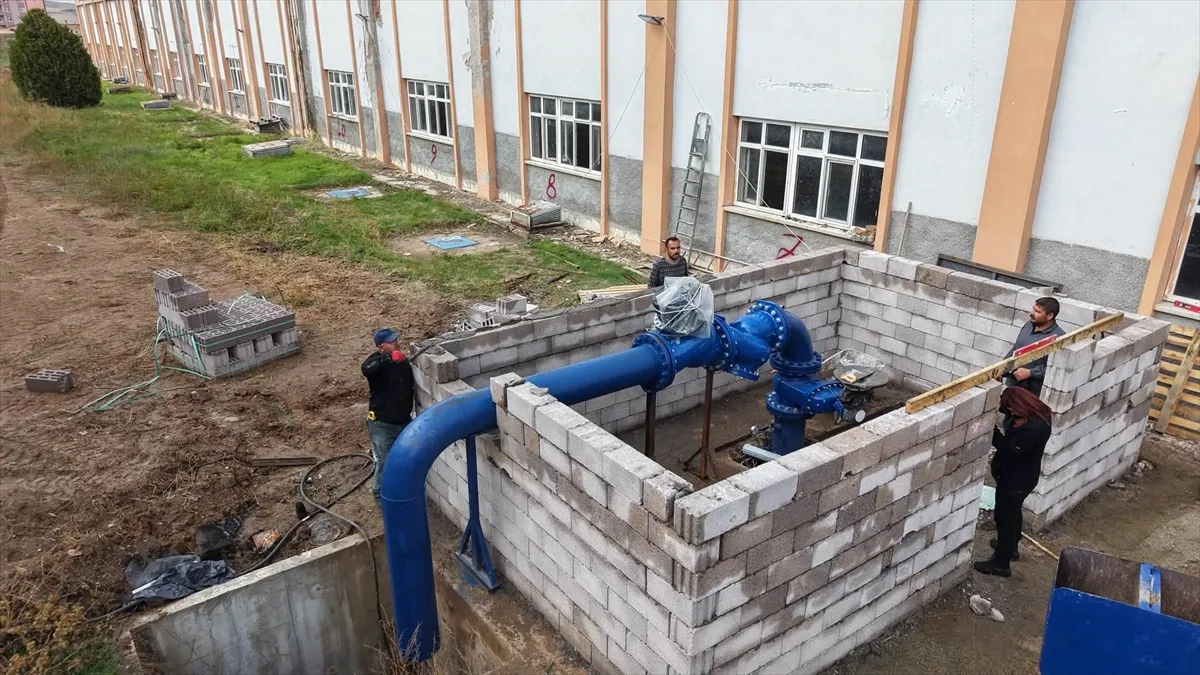 Kırıkkale’de Yeşil Vadi Su Birliği’nde yenileme çalışması sürüyor Kırıkkale’de Yeşil Vadi Su Birliği’nde yenileme çalışması sürüyor