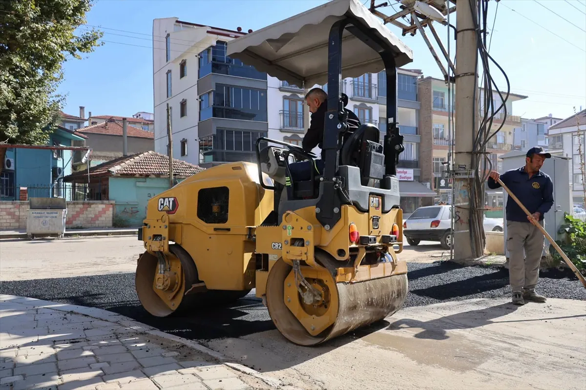 Kırıkkale’de yol çalışmaları sürüyor Kırıkkale’de yol çalışmaları sürüyor