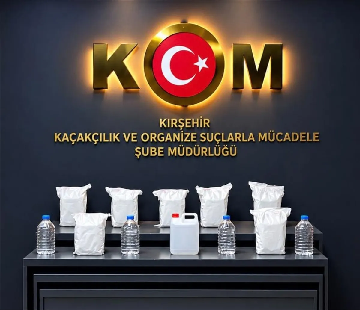 Kırşehir’de 40 litre etil alkol ele geçirildi Kırşehir’de 40 litre etil alkol ele geçirildi