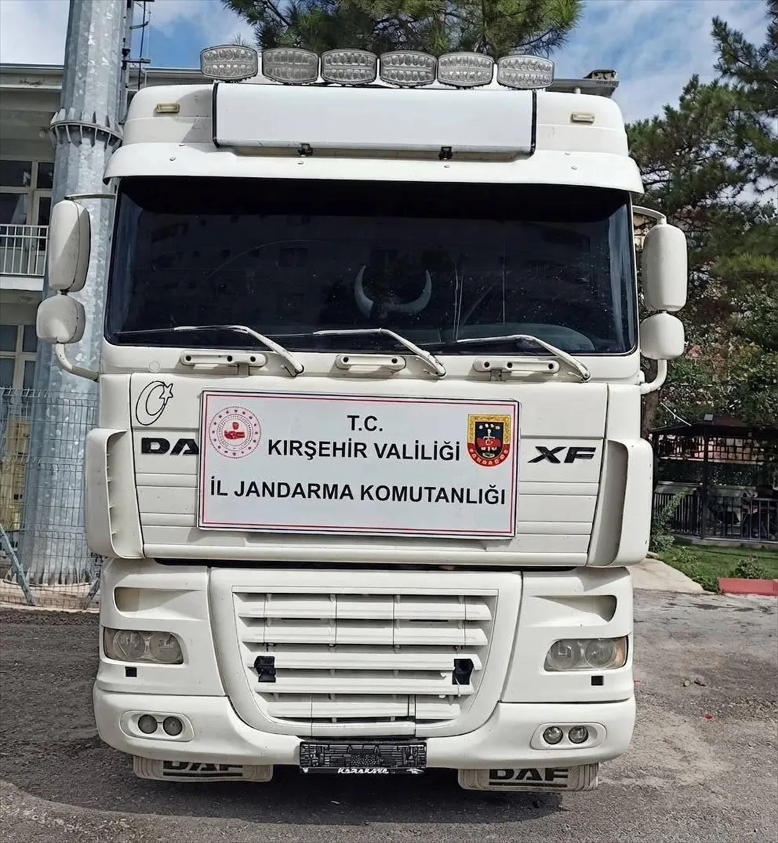 Kırşehir’de şasi numarası değiştirilmiş tır ele geçirildi Kırşehir’de şasi numarası değiştirilmiş tır ele geçirildi