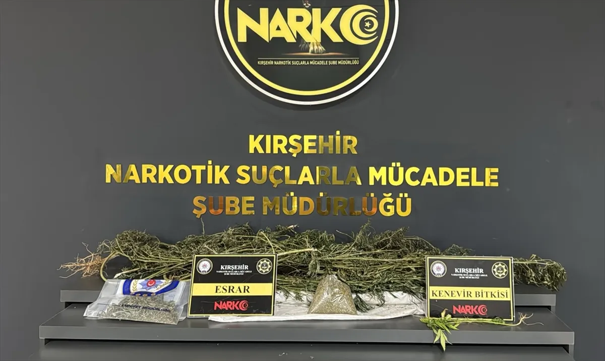 Kırşehir’de uyuşturucu operasyonunda yakalanan 2 zanlıdan 1’i tutuklandı Kırşehir’de uyuşturucu operasyonunda yakalanan 2 zanlıdan 1’i tutuklandı