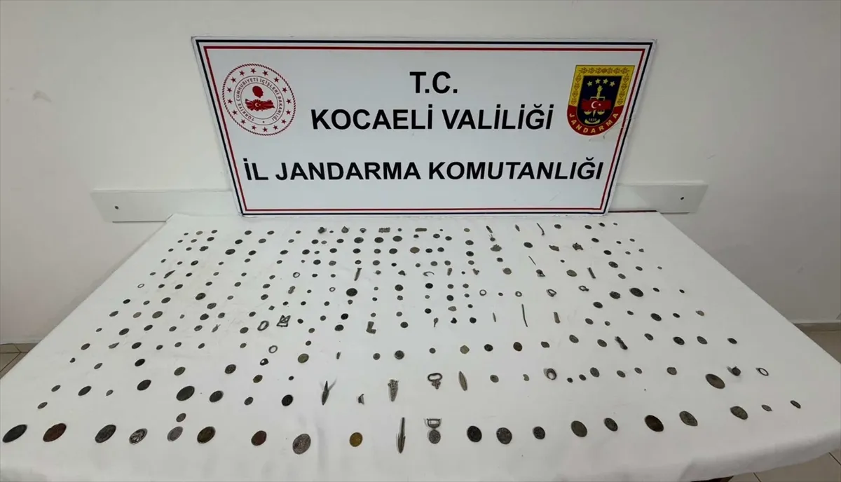 Kocaeli’de 511 tarihi nitelikte eser ele geçirildi