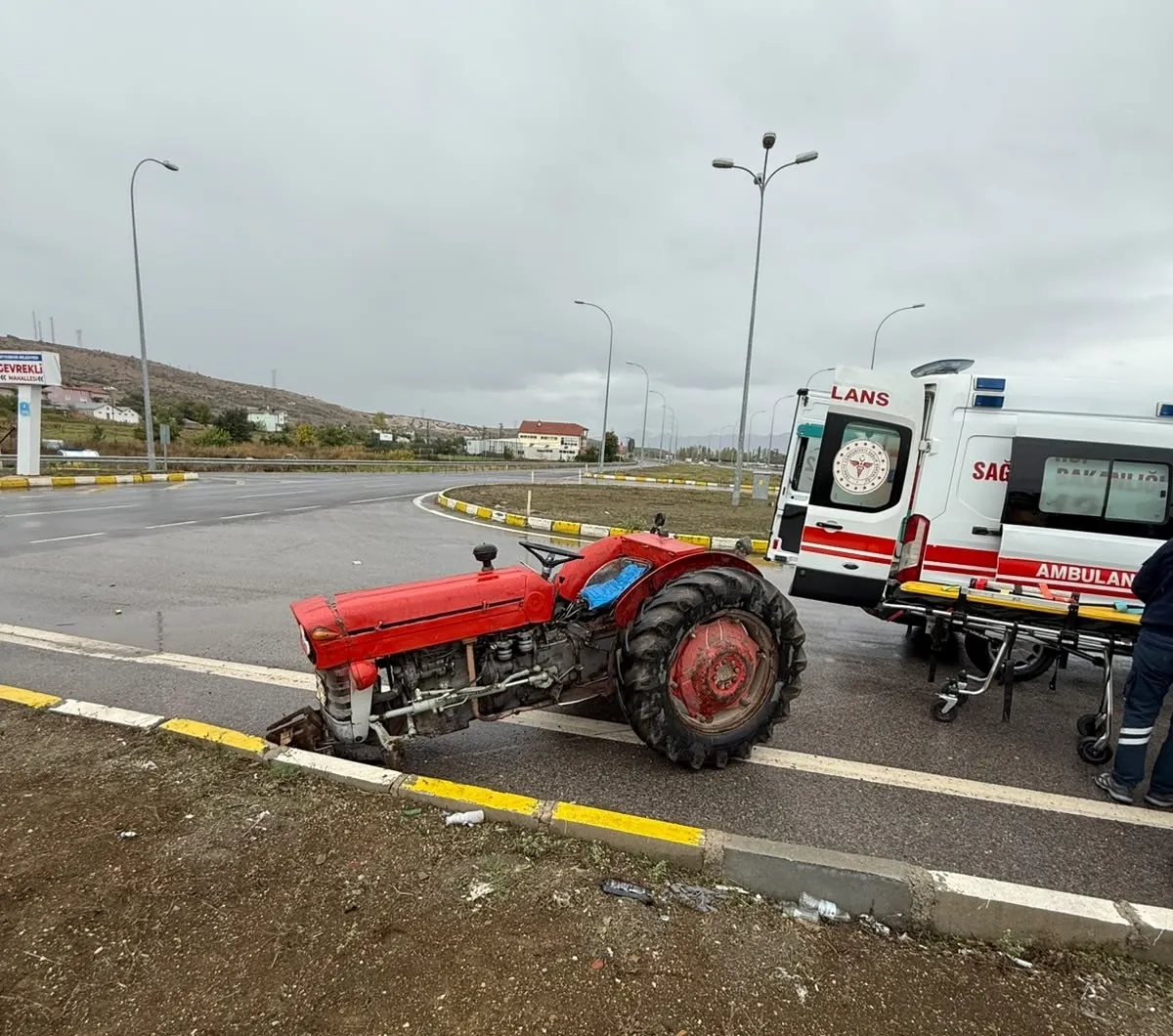 Konya’da trafik kazasında 3 kişi yaralandı