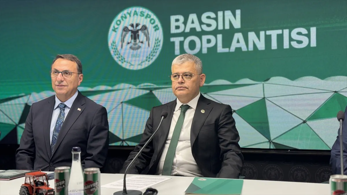 Konyaspor Kulübü Başkanı Atiker, açıklamalarda bulundu