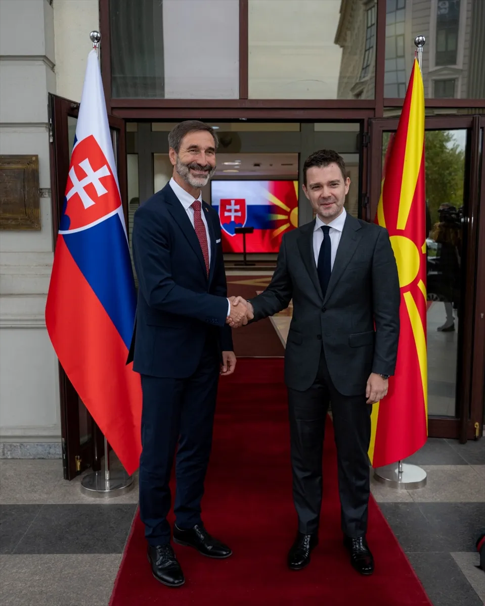 Kuzey Makedonya, Slovakya’nın AB sürecindeki desteğine değer veriyor Kuzey Makedonya, Slovakya’nın AB sürecindeki desteğine değer veriyor