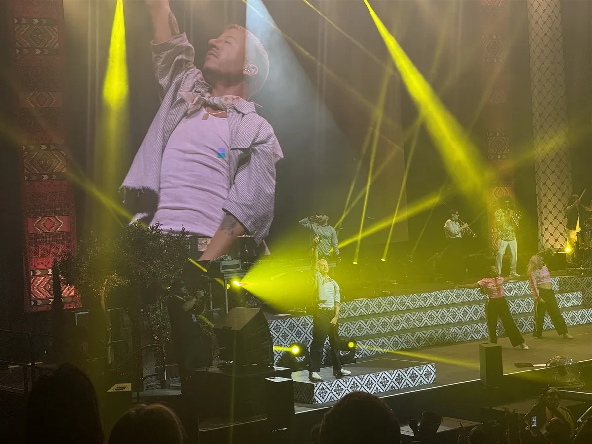 Macklemore, Özgür Filistin Turnesi’ni Londra’da bitirdi Macklemore, Özgür Filistin Turnesi’ni Londra’da bitirdi