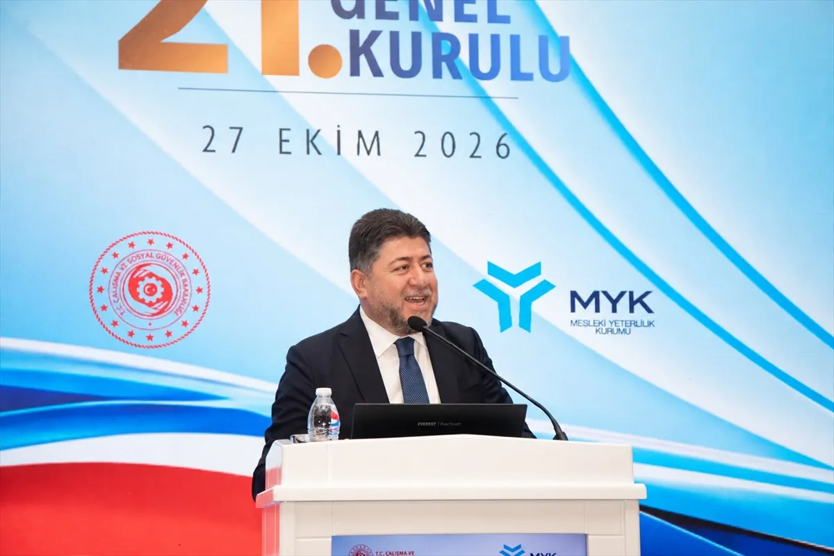 Mesleki Yeterlilik Kurumunun 21. Olağan Genel Kurulu yapıldı Mesleki Yeterlilik Kurumunun 21. Olağan Genel Kurulu yapıldı