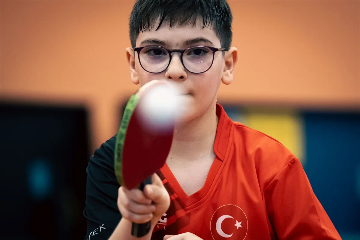 Milli para masa tenisçi Tahir Efe Şahin’in hedefi paralimpik oyunları şampiyonluğu Milli para masa tenisçi Tahir Efe Şahin’in hedefi paralimpik oyunları şampiyonluğu