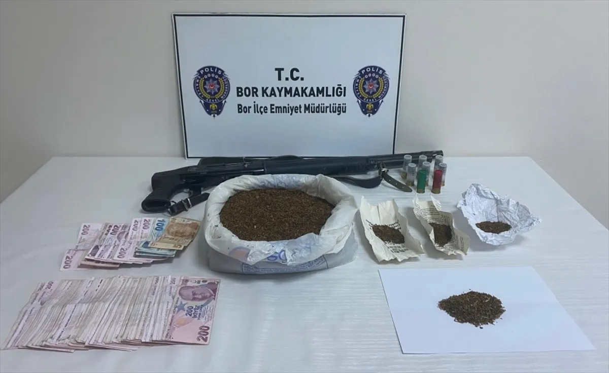 Niğde’de uyuşturucu operasyonunda yakalanan zanlı tutuklandı