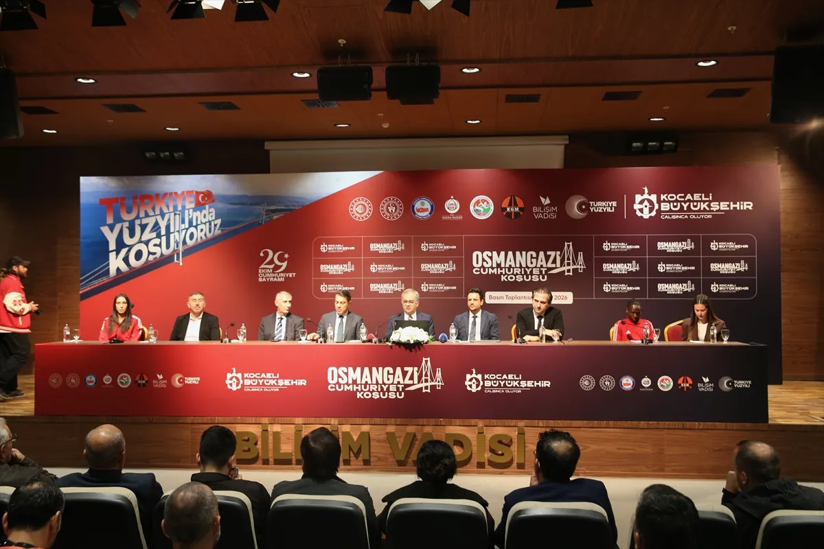 Osmangazi Köprüsü’nde düzenlenecek Cumhuriyet Koşusu için geri sayım başladı Osmangazi Köprüsü’nde düzenlenecek Cumhuriyet Koşusu için geri sayım başladı