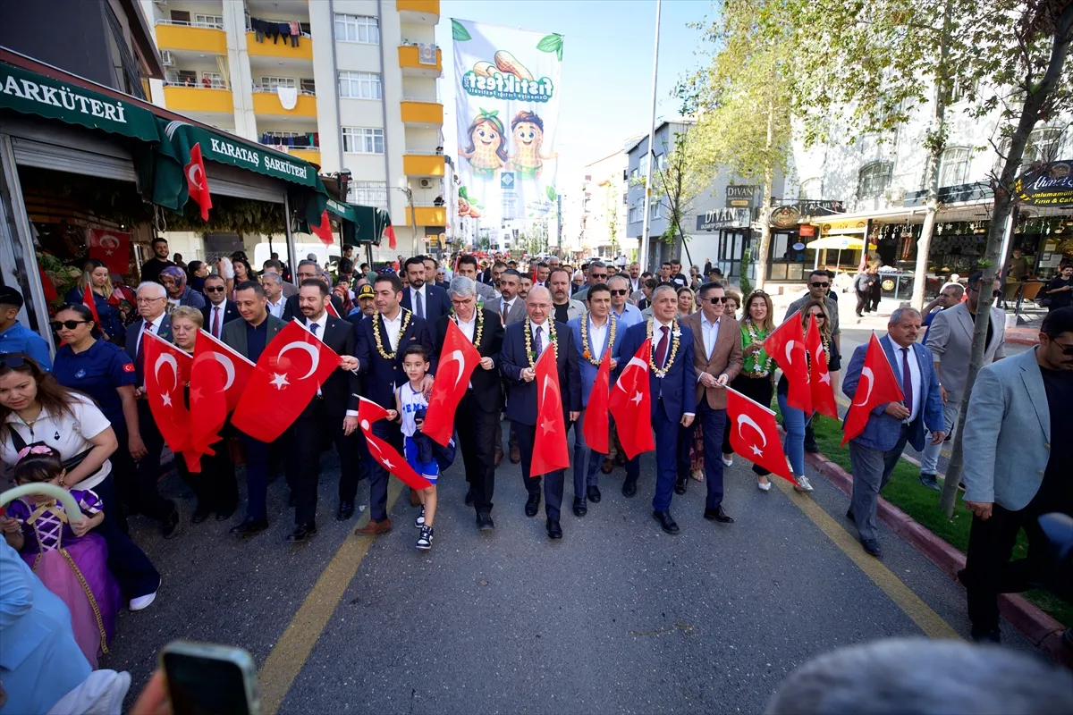 Osmaniye Fıstığı Festivali başladı Osmaniye Fıstığı Festivali başladı