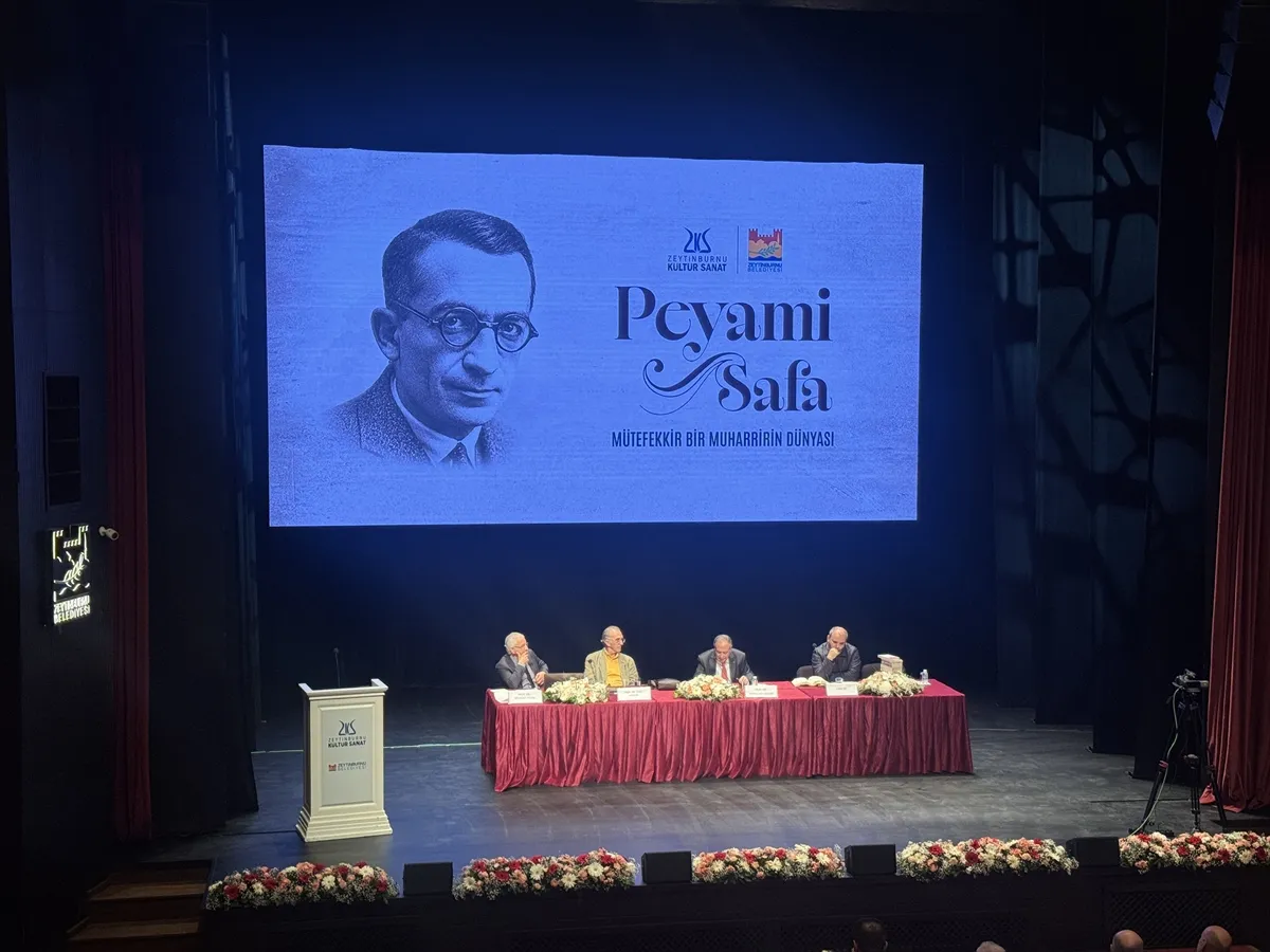 Peyami Safa’nın edebi ve fikri mirası Zeytinburnu’nda ele alınıyor