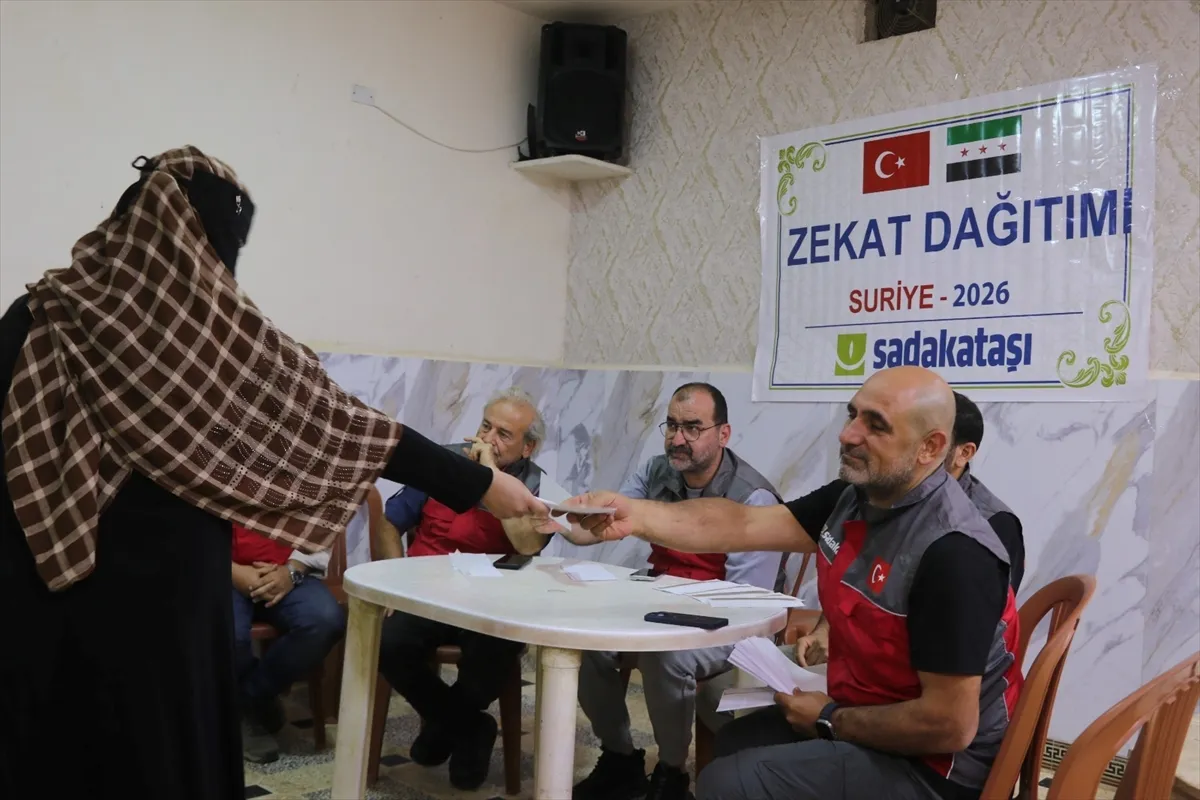 Sadakataşı, Suriye’de 2 bin aileye gıda yardımı ulaştırdı Sadakataşı, Suriye’de 2 bin aileye gıda yardımı ulaştırdı