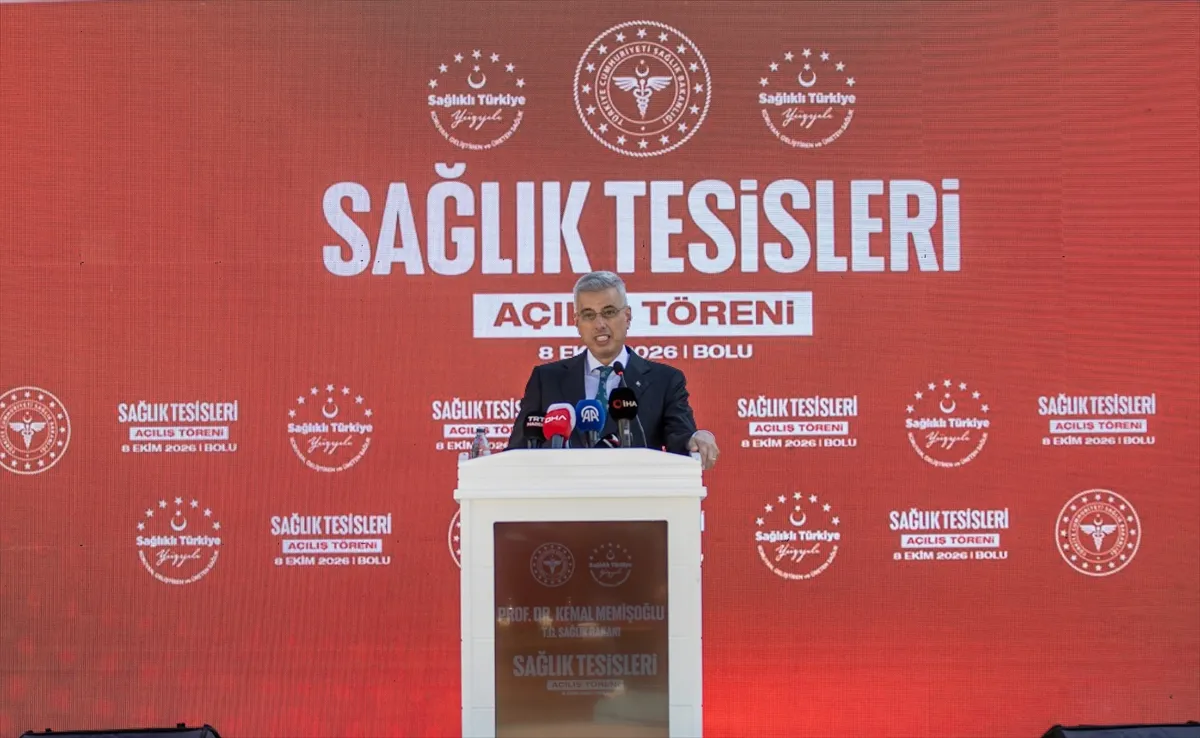 Sağlık Bakanı Memişoğlu, Bolu’da Eczacı Rumeysa Gültekin Hemodiyaliz Merkezinin açılışında konuştu