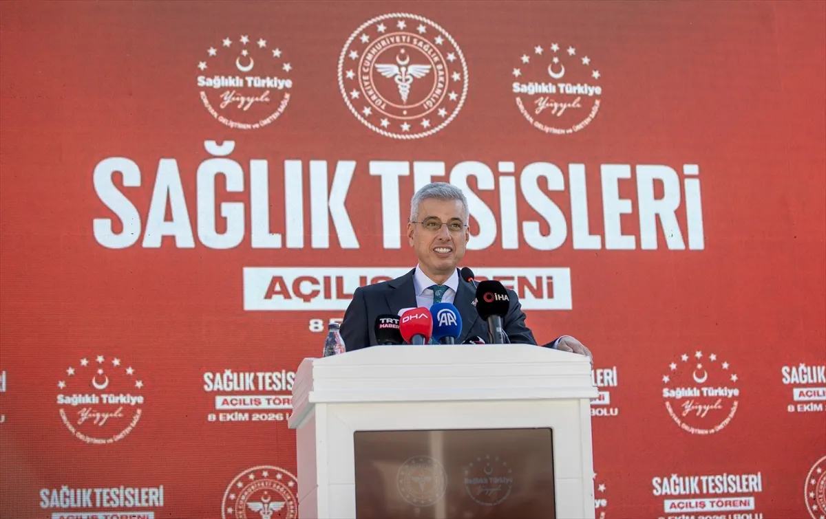 Sağlık Bakanı Memişoğlu, Bolu’da Eczacı Rumeysa Gültekin Hemodiyaliz Merkezinin açılışında konuştu Sağlık Bakanı Memişoğlu, Bolu’da Eczacı Rumeysa Gültekin Hemodiyaliz Merkezinin açılışında konuştu