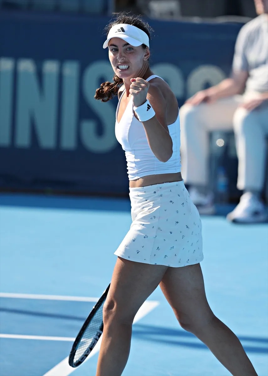 Samsun Açık WTA 125 Tenis Turnuvası’nda finalistler belli oldu