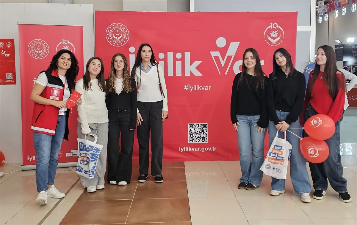 Samsun Kitap Fuarı’nda İyilik Var standı imece kültürünü yaşatıyor