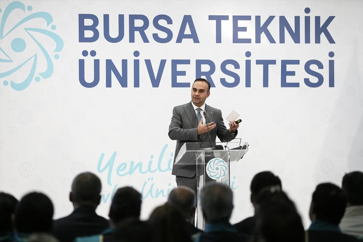 Sanayi ve Teknoloji Bakanı Kacır Bursa’da konuştu