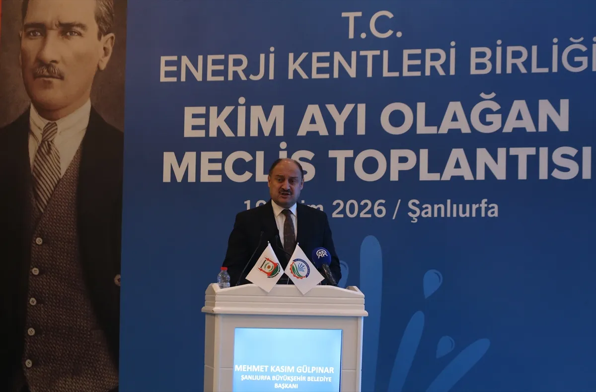 Şanlıurfa’da düzenlenen Enerji Kentleri Birliği Toplantısı sona erdi