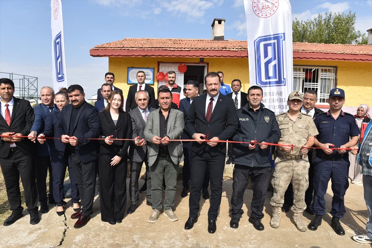 Şanlıurfa’da hükümlüler okulu yeniledi Şanlıurfa’da hükümlüler okulu yeniledi