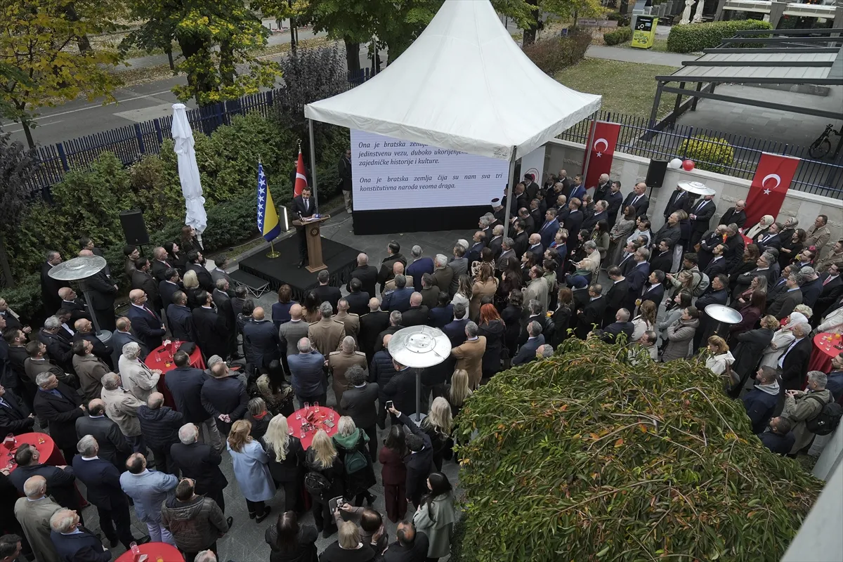 Saraybosna’da 29 Ekim Cumhuriyet Bayramı kutlandı Saraybosna’da 29 Ekim Cumhuriyet Bayramı kutlandı