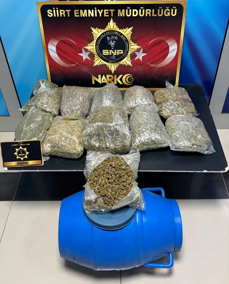Siirt’te uyuşturucu operasyonunda 6 şüpheli yakalandı Siirt’te uyuşturucu operasyonunda 6 şüpheli yakalandı