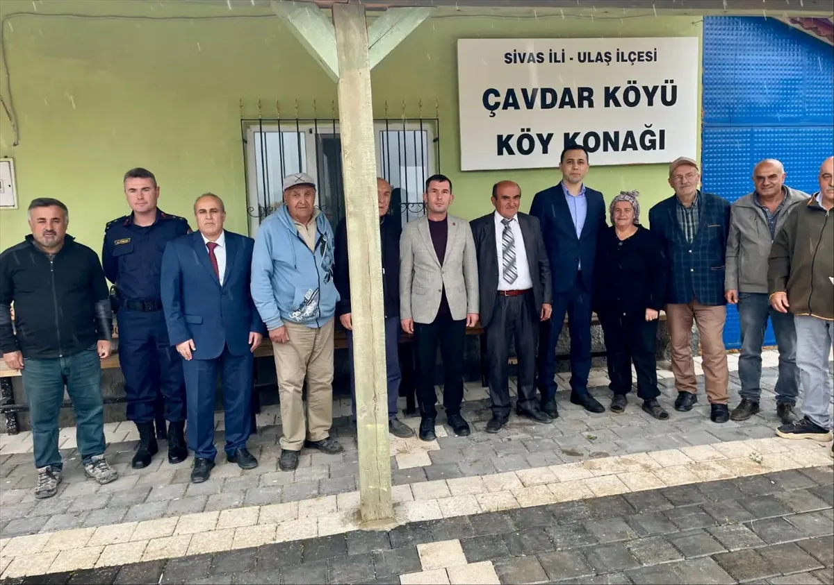 Sivas Ulaş Kaymakamı Avcı köy ziyaretlerini sürdürdü