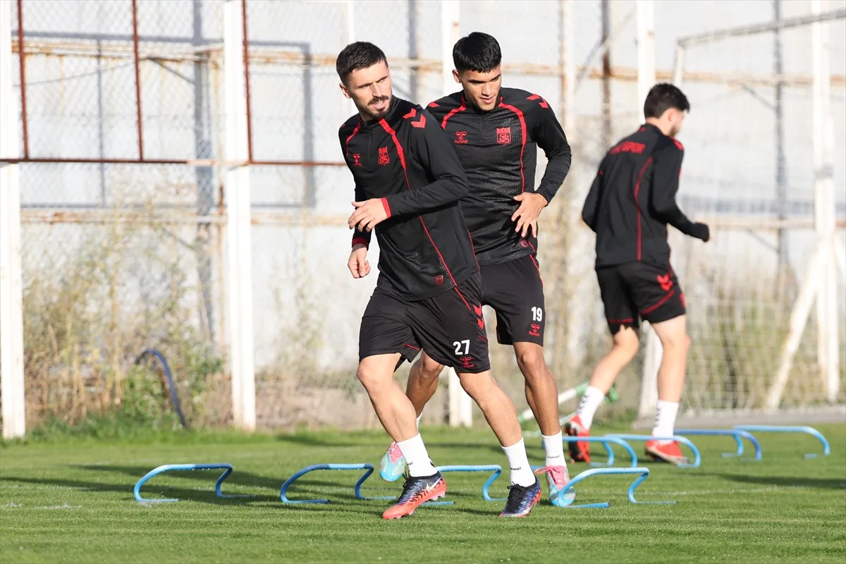 Sivasspor, Bandırmaspor maçının hazırlıklarını sürdürdü