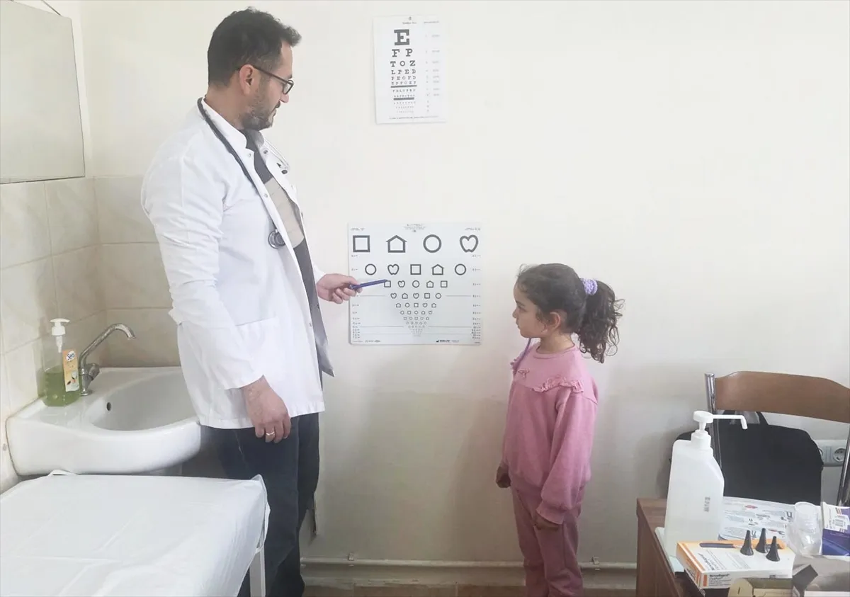 Sorgun’da çocukların görme taramasına katılımını artırmak için çalışma başlatıldı Sorgun’da çocukların görme taramasına katılımını artırmak için çalışma başlatıldı