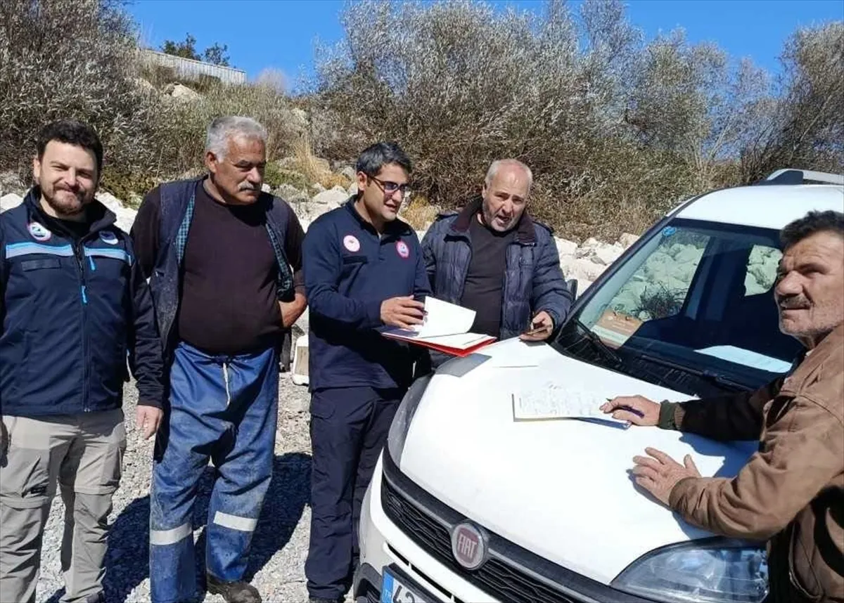 Suğla Gölü’nde balıkçılara denetim Suğla Gölü’nde balıkçılara denetim