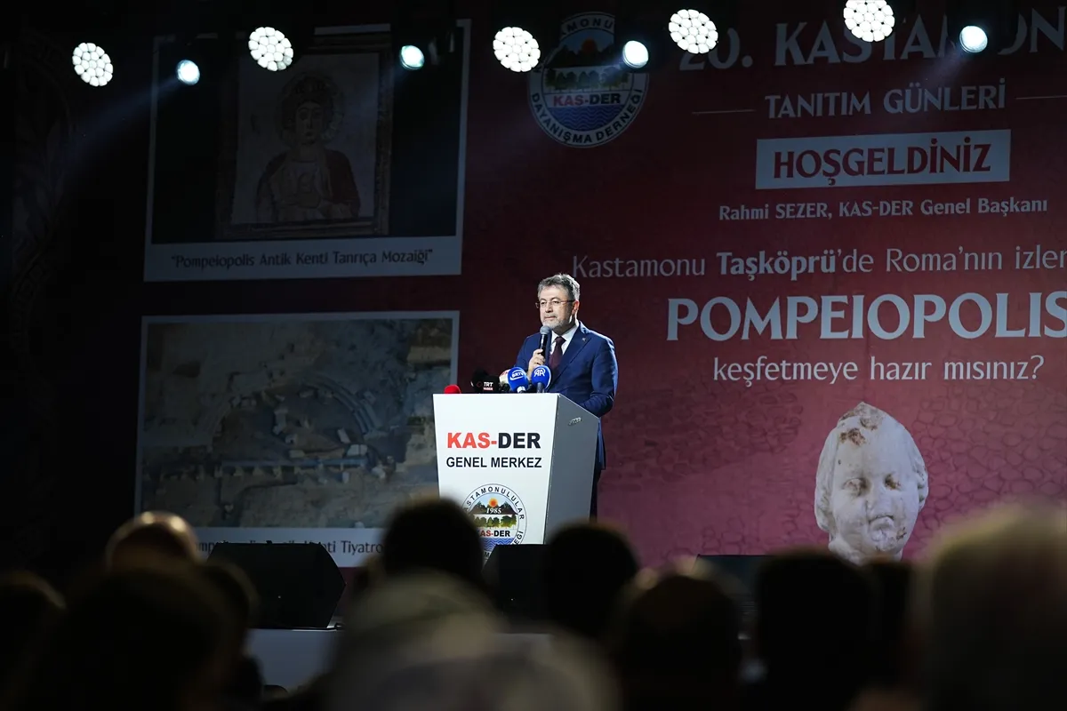 Tarım ve Orman Bakanı Yumaklı, 20. Kastamonu Tanıtım Günleri etkinliğinde konuştu Tarım ve Orman Bakanı Yumaklı, 20. Kastamonu Tanıtım Günleri etkinliğinde konuştu