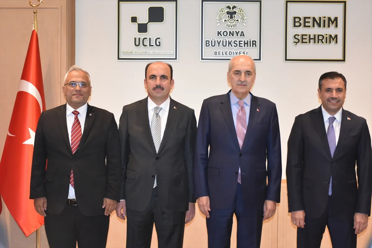 TBMM Başkanı Kurtulmuş, Konya’da Valilik ve Büyükşehir Belediyesini ziyaret etti TBMM Başkanı Kurtulmuş, Konya’da Valilik ve Büyükşehir Belediyesini ziyaret etti
