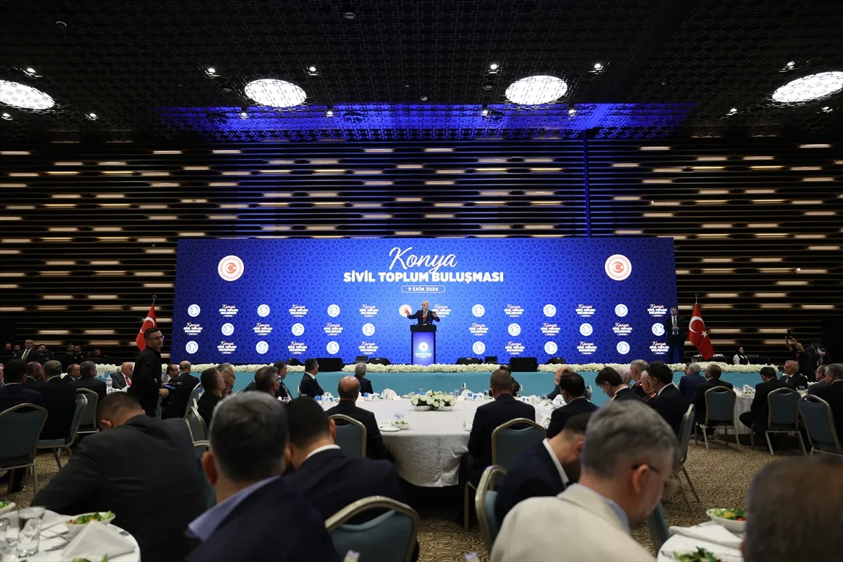 TBMM Başkanı Kurtulmuş, Konya Sivil Toplum Buluşması programında konuştu