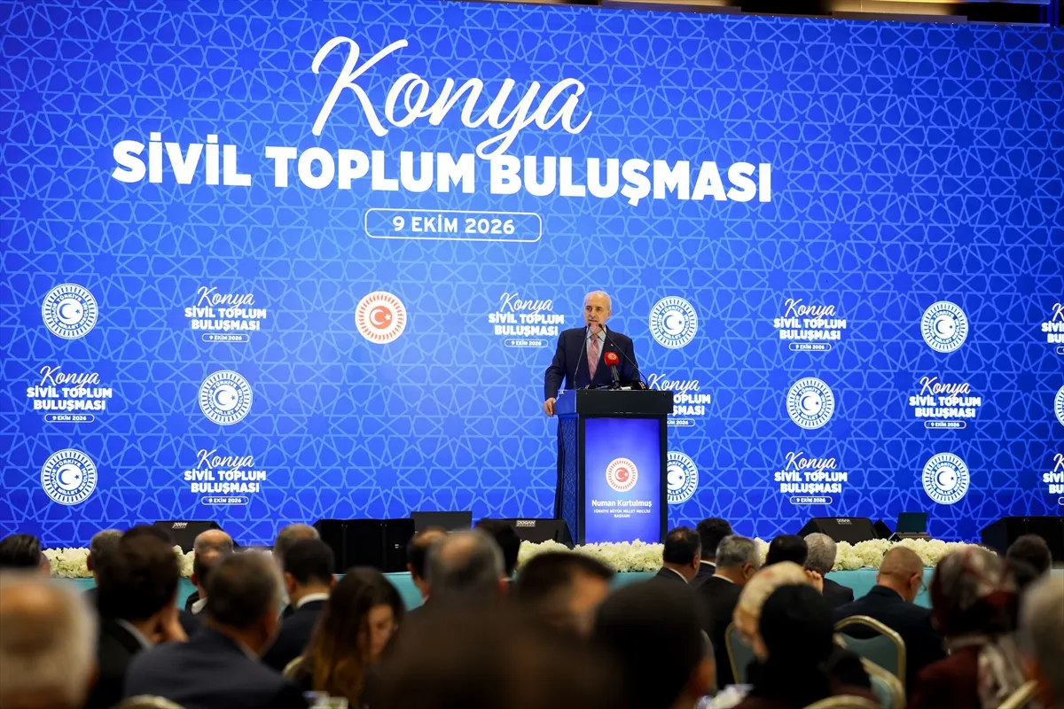TBMM Başkanı Kurtulmuş, Konya Sivil Toplum Buluşması programında konuştu