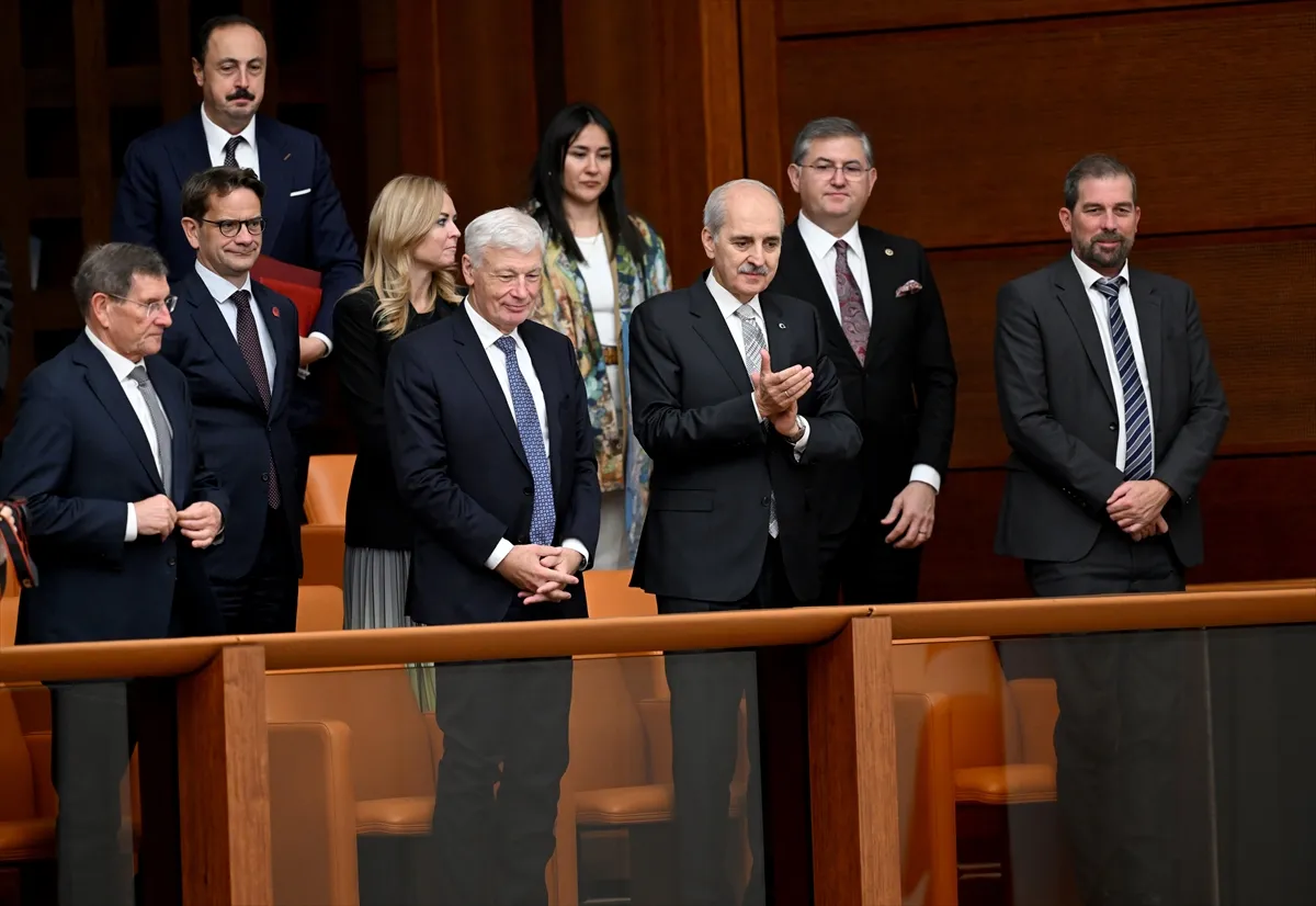 TBMM Başkanı Kurtulmuş, Lüksemburg Temsilciler Meclisi Başkanı Wiseler ile ortak basın toplantısı düzenledi