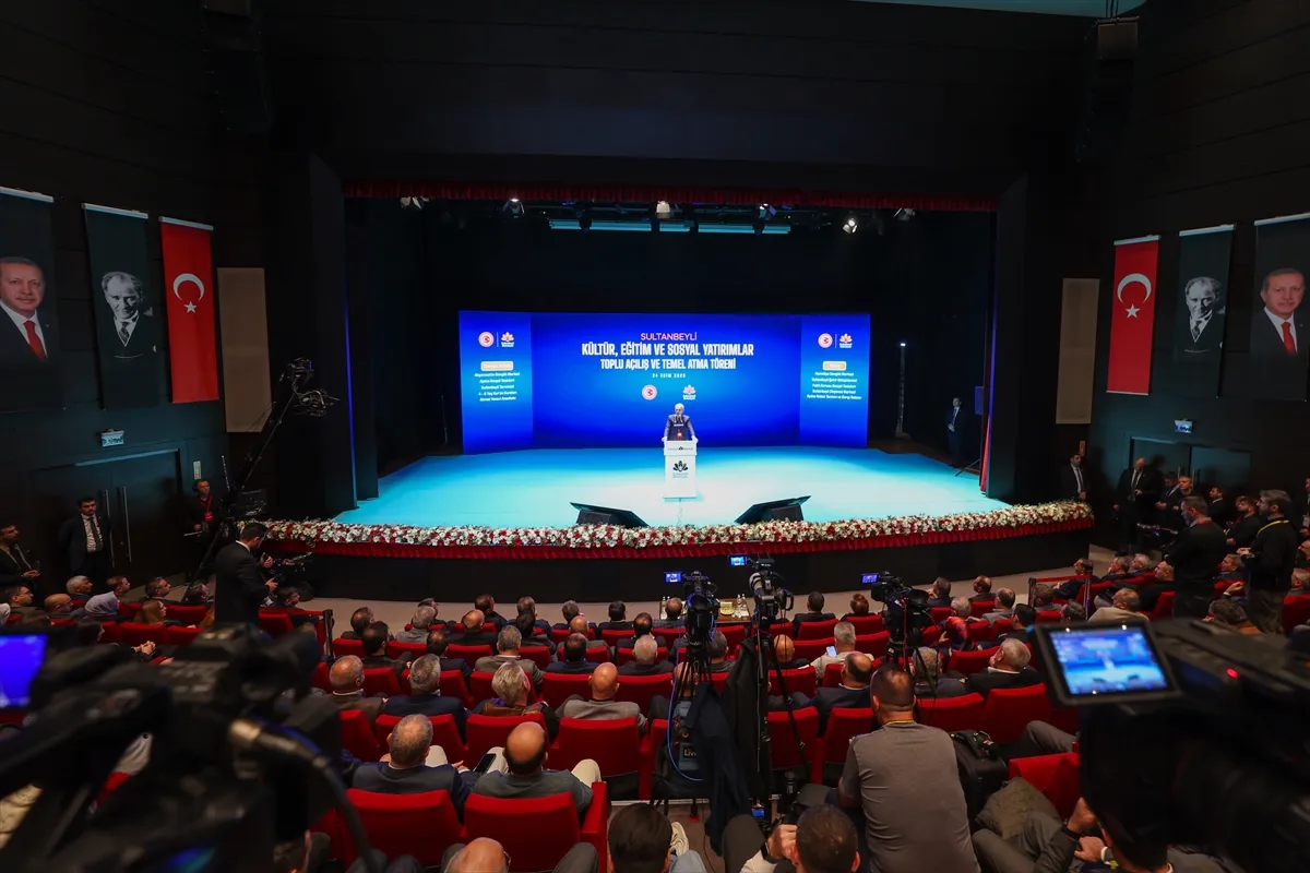 TBMM Başkanı Kurtulmuş, Sultanbeyli’de toplu açılış ve temel atma töreninde konuştu TBMM Başkanı Kurtulmuş, Sultanbeyli’de toplu açılış ve temel atma töreninde konuştu