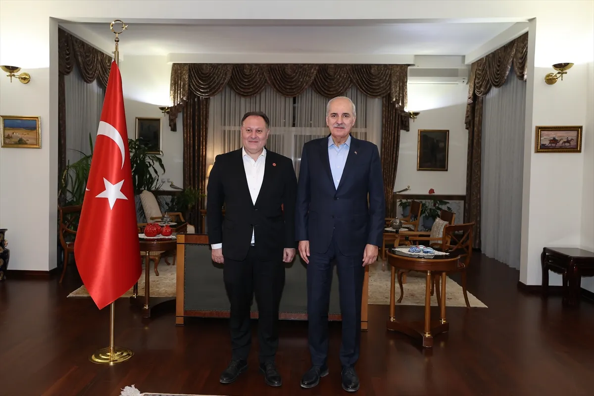 TBMM Başkanı Kurtulmuş, Türkiye’nin Bişkek Büyükelçiliğini ziyaret etti