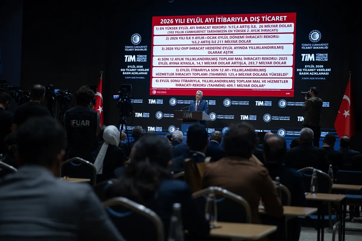 Ticaret Bakanı Bolat, eylül ayı dış ticaret verilerini açıkladı: (2) Ticaret Bakanı Bolat, eylül ayı dış ticaret verilerini açıkladı: (2)