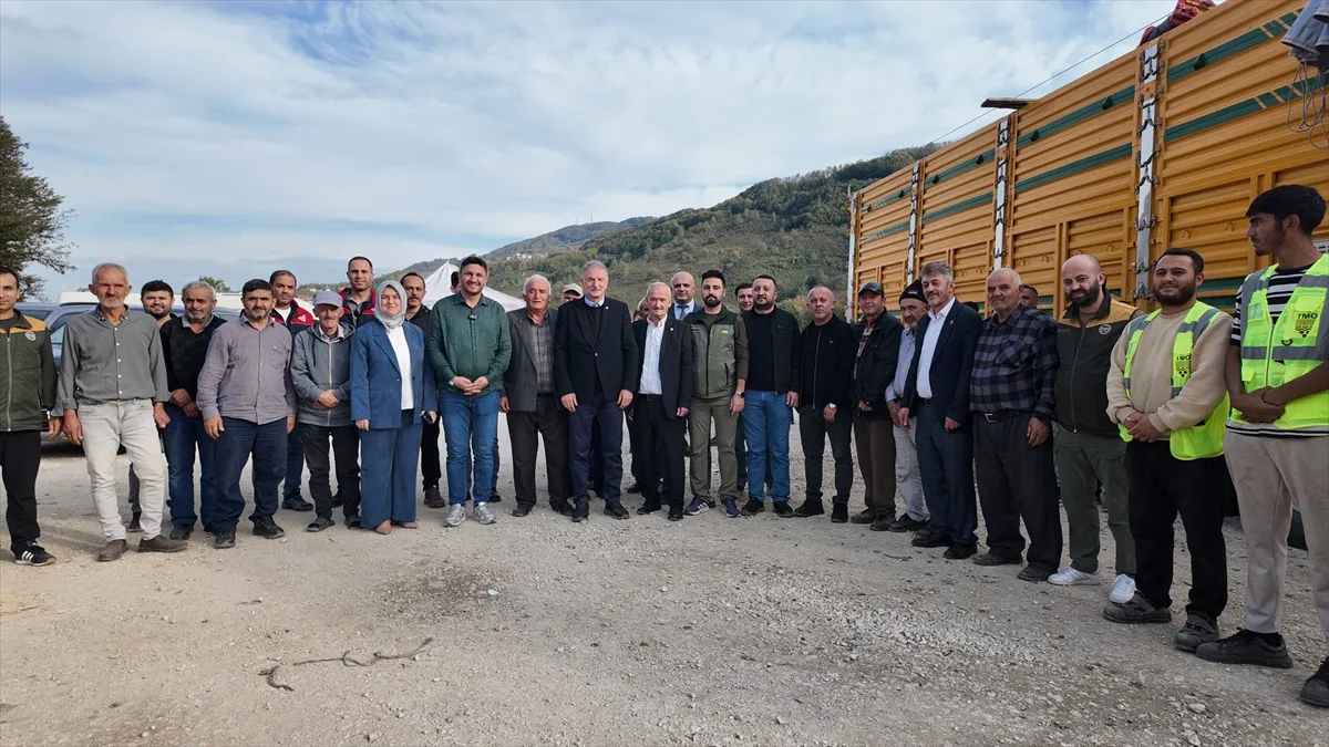 TMO Genel Müdürü Güldal, Düzce’de incelemede bulundu
