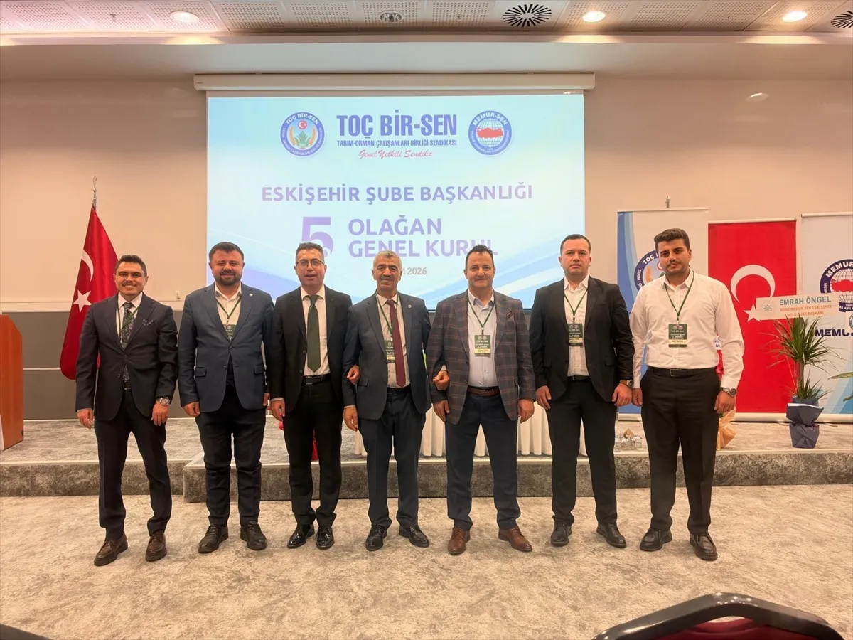 Toç Bir-Sen Eskişehir 5. Olağan Genel Kurulu gerçekleştirildi Toç Bir-Sen Eskişehir 5. Olağan Genel Kurulu gerçekleştirildi