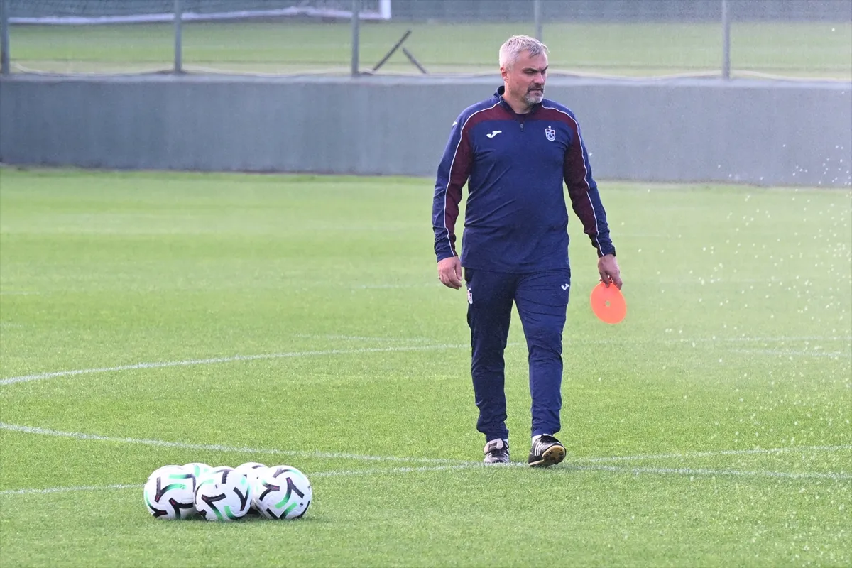 Trabzonspor, Hearts maçı hazırlıklarını tamamladı
