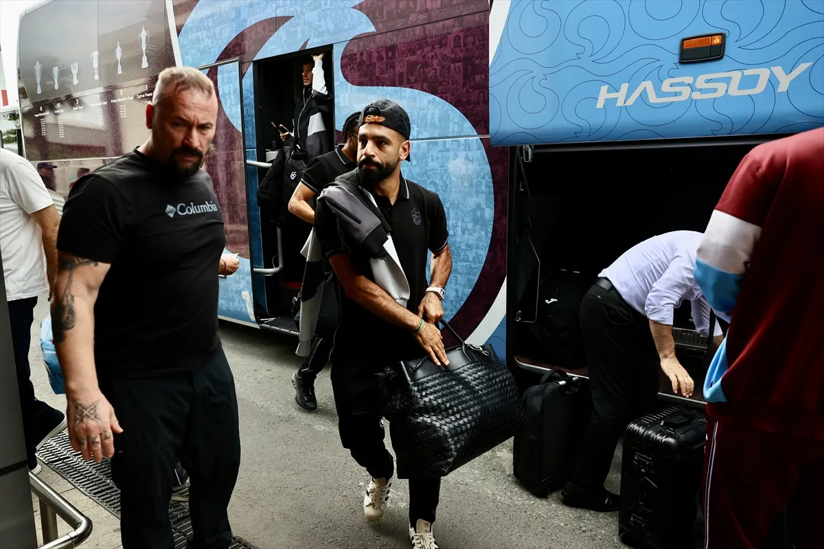 Trabzonspor kafilesi Finlandiya’ya gitti