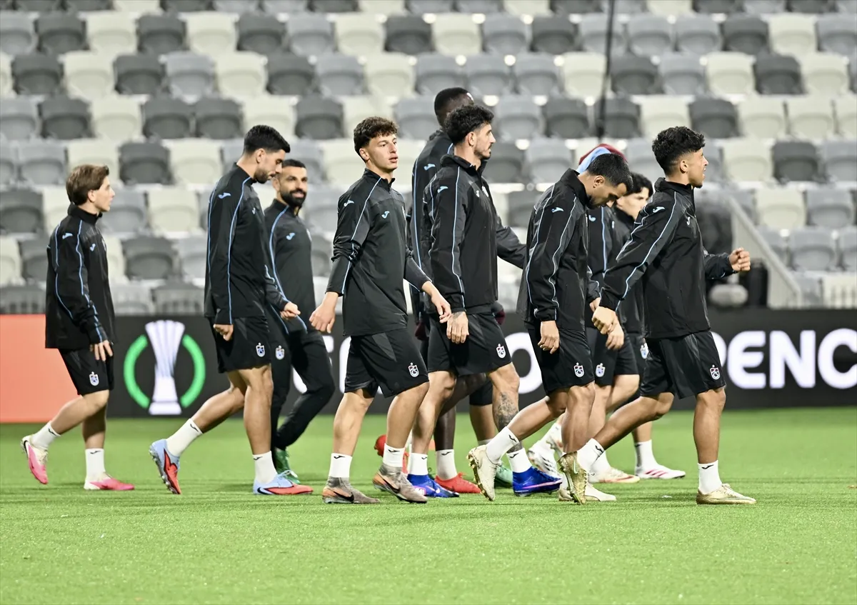 Trabzonspor, KuPS Kuopio maçının hazırlıklarını tamamladı Trabzonspor, KuPS Kuopio maçının hazırlıklarını tamamladı